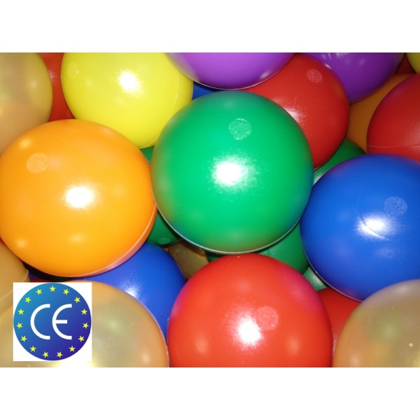 100 Bolas de Colores Para Piscina Infantil - 5,5cm Pelotas Piscina para  Niños